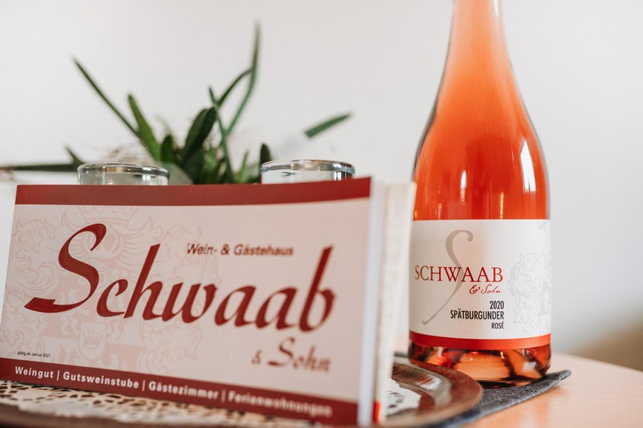 Wein- Und Gaestehaus Schwaab&Sohn Erden Eksteriør bilde